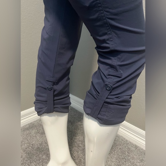 Columbia Women's Blue/Grey Saturrday Stretch India Ink Outdoor Pants Size 4 - Picture 9 of 16